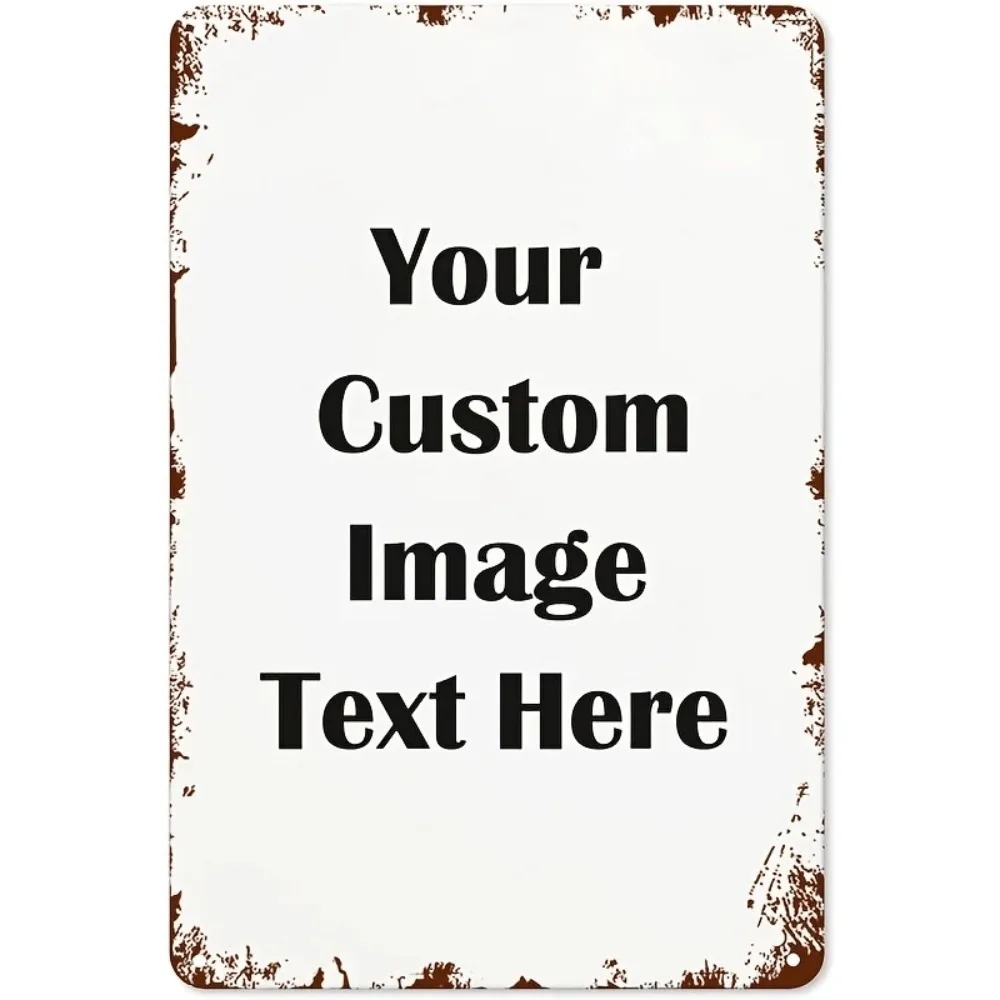 Embroidery Water - 1pc 2D Flat Waterproof Rustic Custom