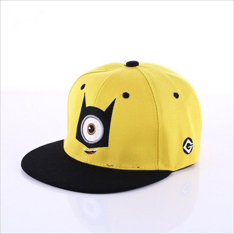 Embroidery Shawl - Minionsed Baseball Cap Anime Kids Adult