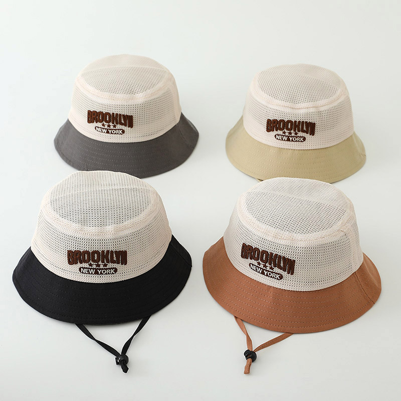 Embroidery Shawl - Letter Embroidered Baby Sun Hat Summer
