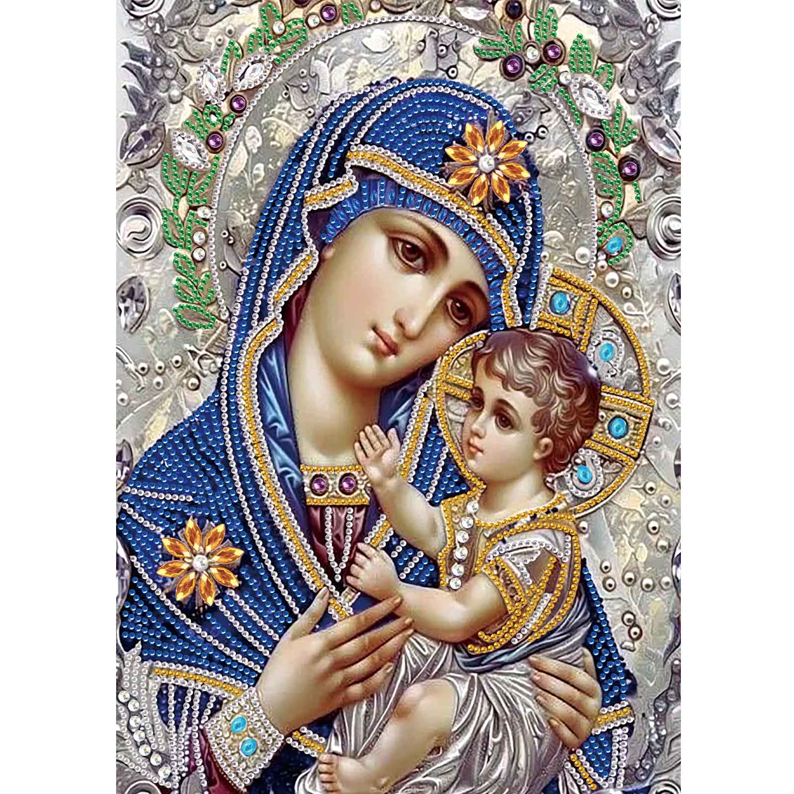 Embroidery Icon - Special Shape Diamond Art Painting Kit