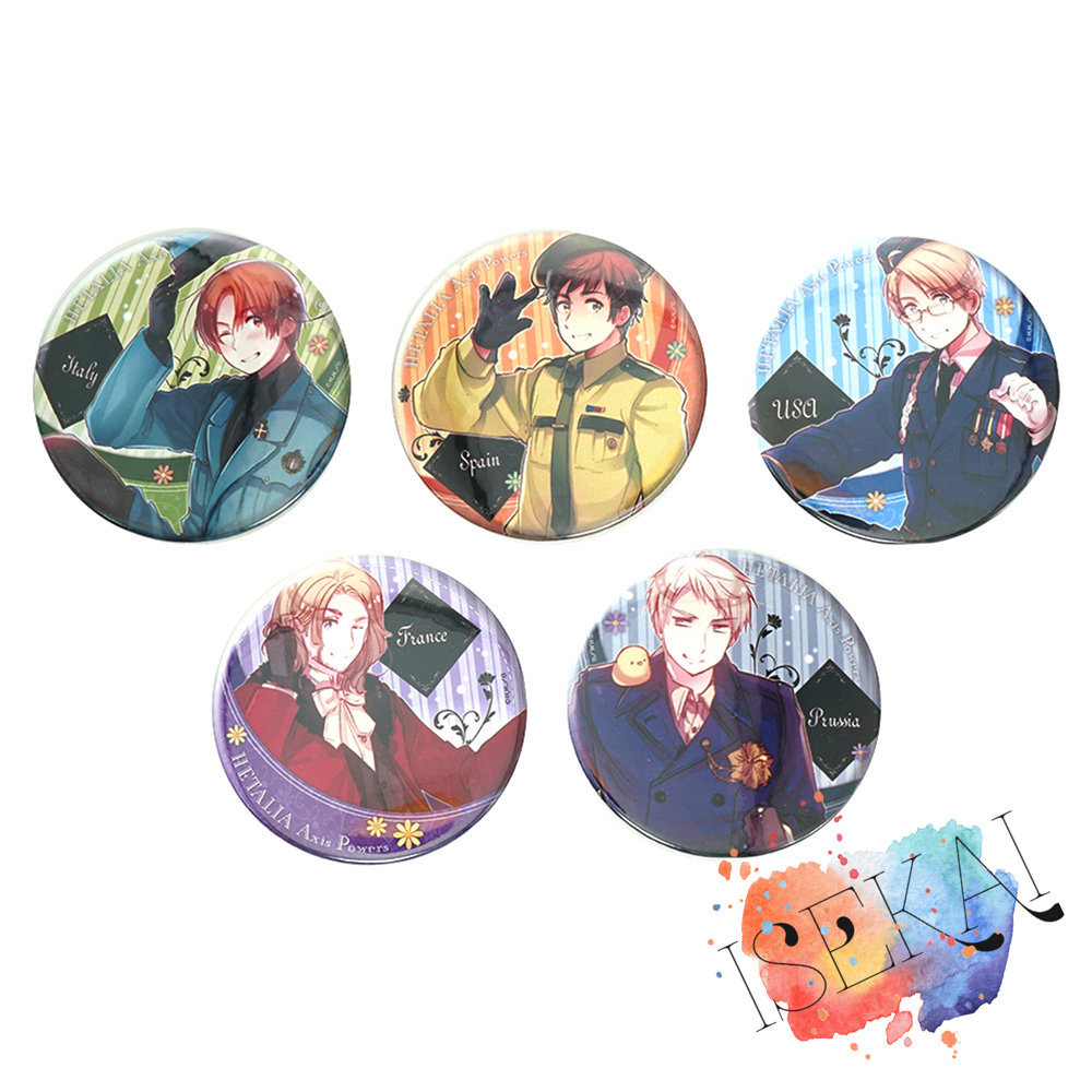 Embroidery Australia - Axis Power HETALIA Anime Badge Italy