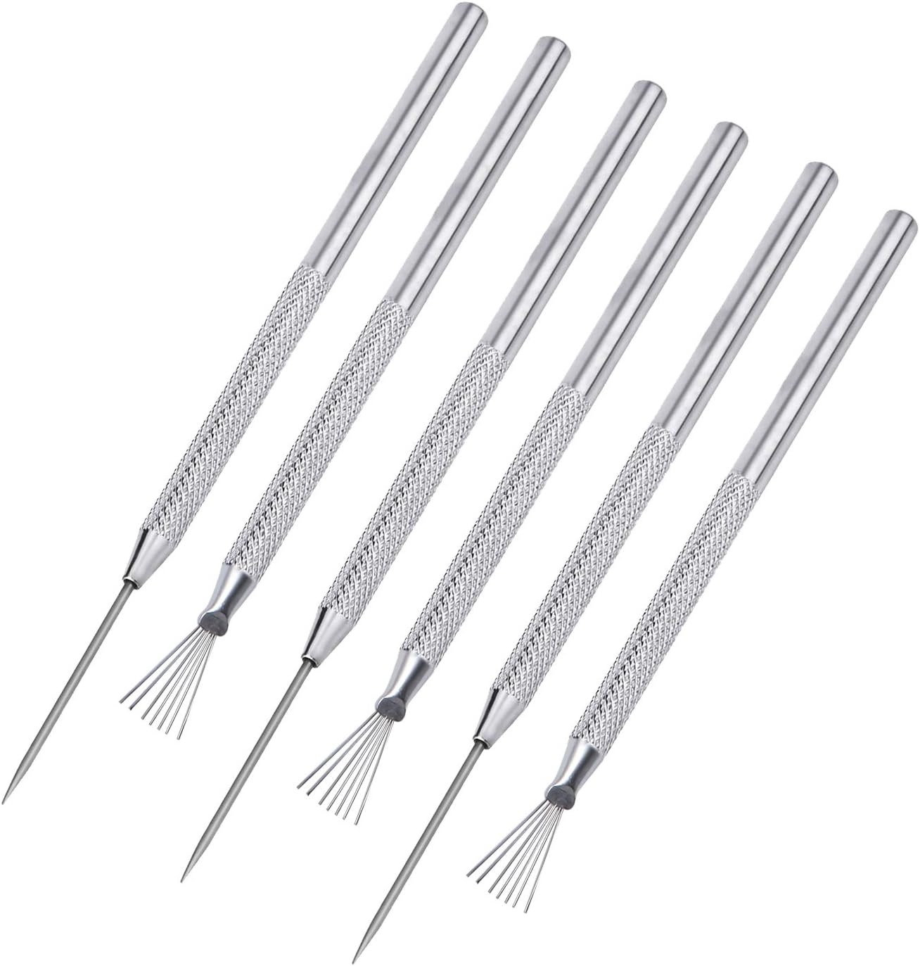 Embroidery Texture - 6Pcs Clay Ceramic Needle Detail Tools