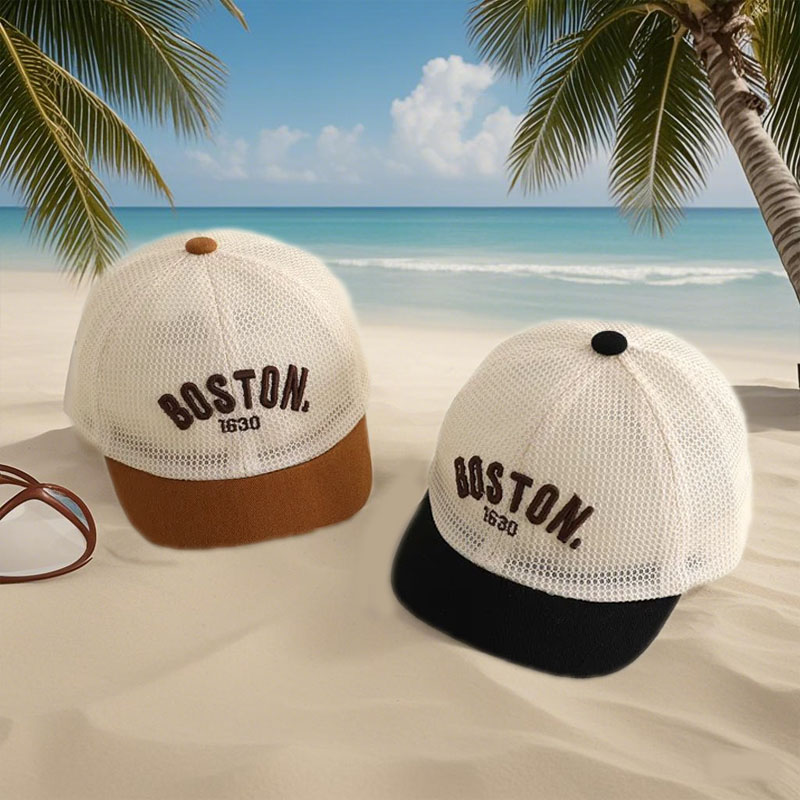 Embroidery Shawl - Letter Embroidered Baby Baseball Cap Summer