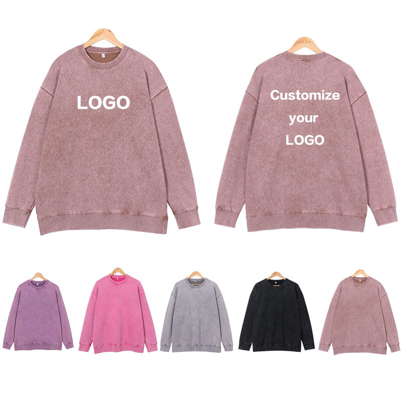 Embroidery Name Designs - Vintage Oversized 400g Pure Cotton Washed