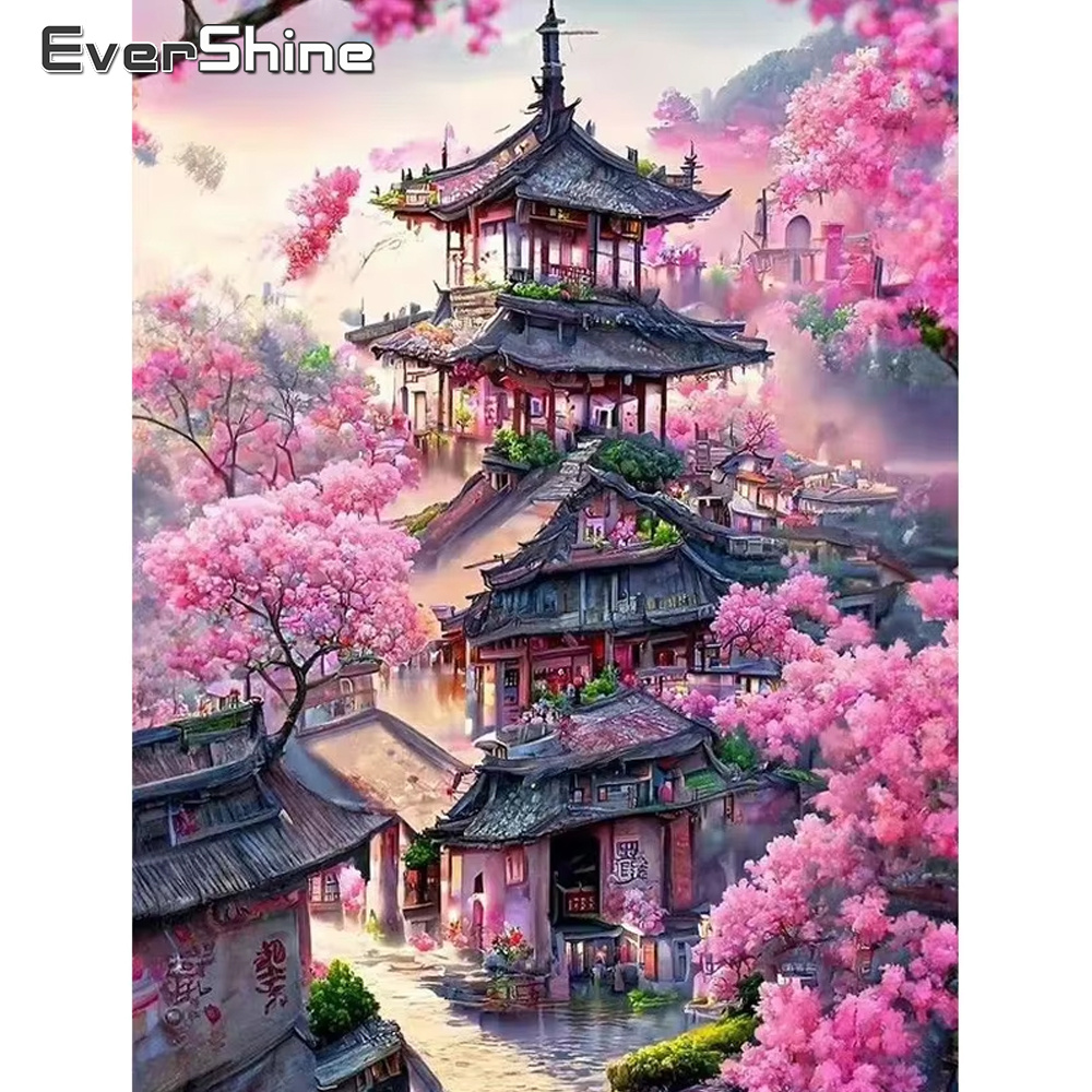 Embroidery Kit Set - Evershine Full Square Diamond Embroidery House