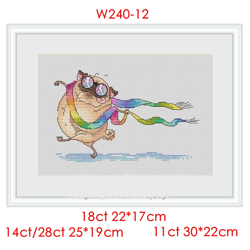 The cross-stitch kit for trail - огляд і ціна Embroidery Running Stitch
