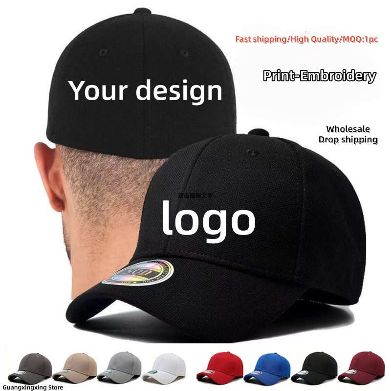 Custom Logo Cap Rear Closed Sp - огляд і ціна Embroidery Alphabet Designs