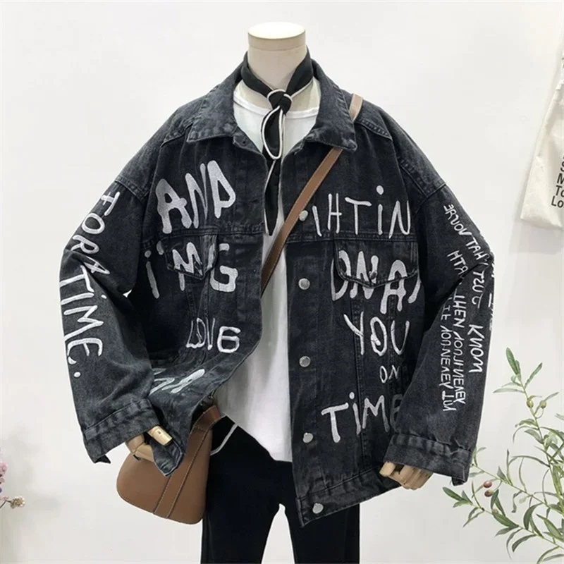Autumn Korean Letter Embroider - огляд і ціна Embroidery Jacket Jeans