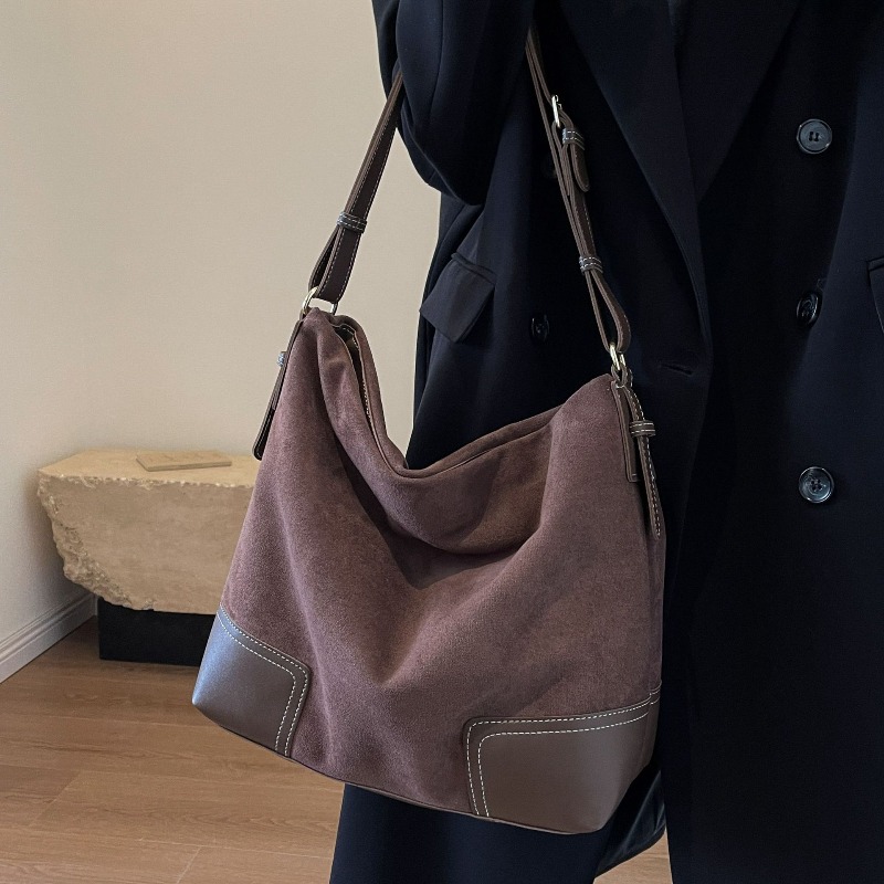 Suede Trendy Versatile Tote Ba - огляд і ціна Embroidery Class