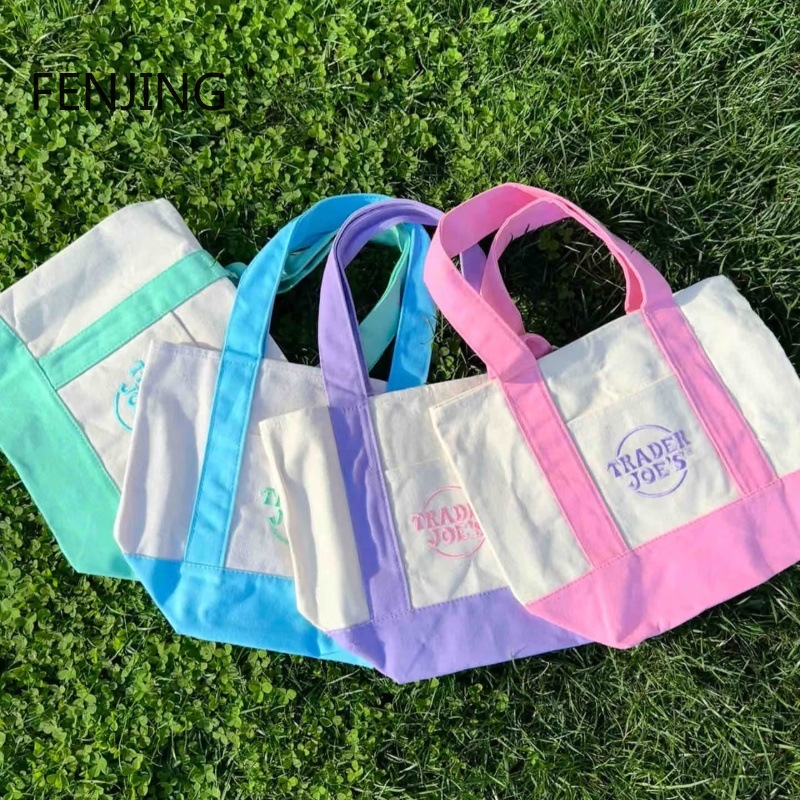 Fashion Canvas Shopping Bag Co - огляд і ціна Embroidery Font
