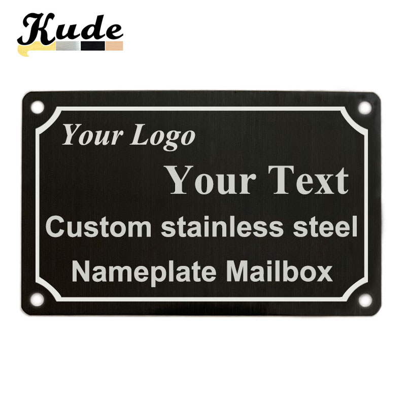 Custom Stainless Steel Name Ta - огляд і ціна Embroidery Texture