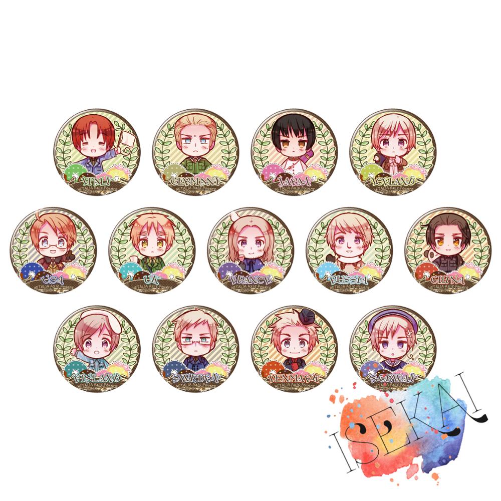 50mm Axis Power HETALIA World  - огляд і ціна Embroidery Australia
