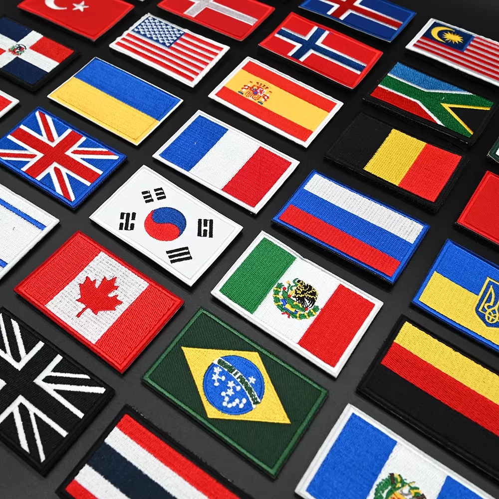 Embroidery Flag Patch US UK Ca - огляд і ціна Embroidery Uk