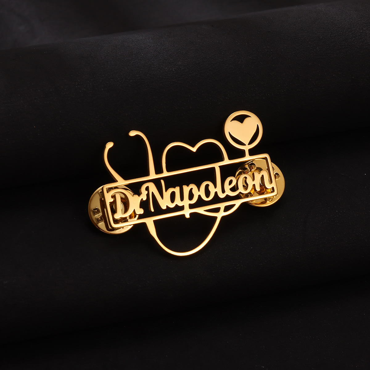 Custom Stethoscope Brooch Pers - огляд і ціна Embroidery Icon