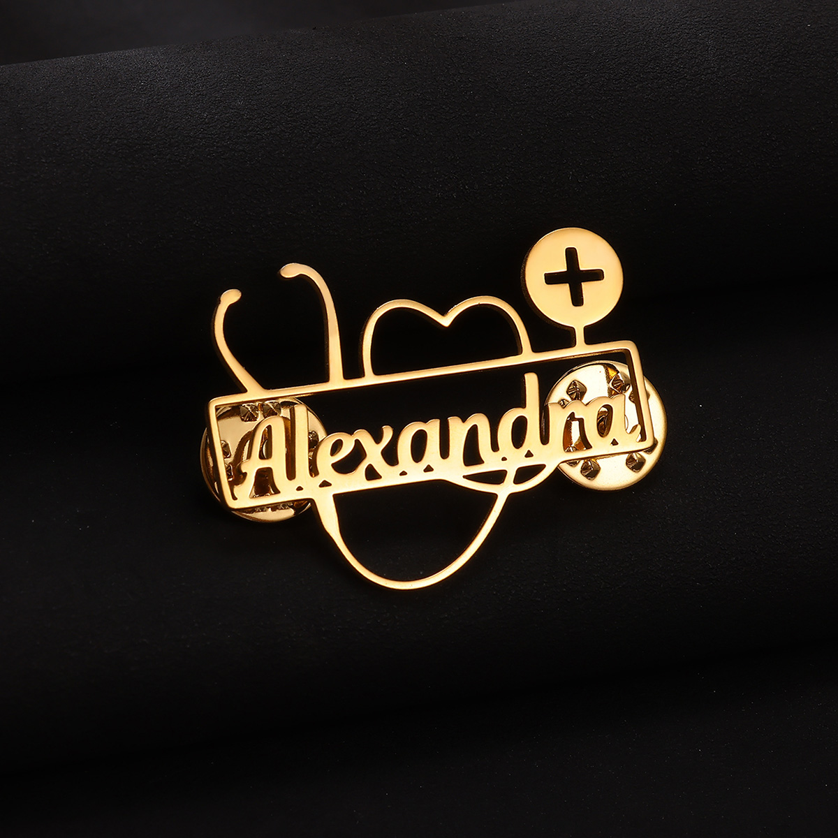 Custom Stethoscope Brooch Pers - огляд і ціна Embroidery Icon