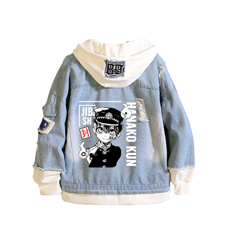 Toilet-Bound Hanako-kun Demin  - огляд і ціна Embroidery Jacket Jeans
