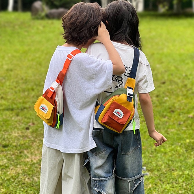 New Fashion Kids Chest Bag Uni - огляд і ціна Embroidery Font