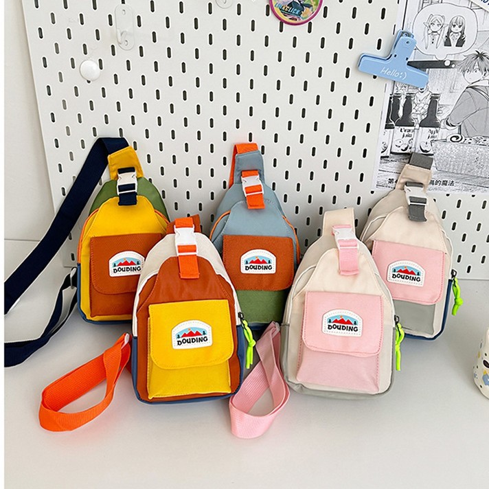 New Fashion Kids Chest Bag Uni - огляд і ціна Embroidery Font