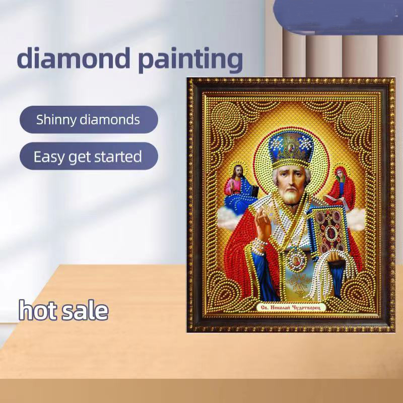 5D DIY Mosaic Diamond Painting - огляд і ціна Embroidery Icon