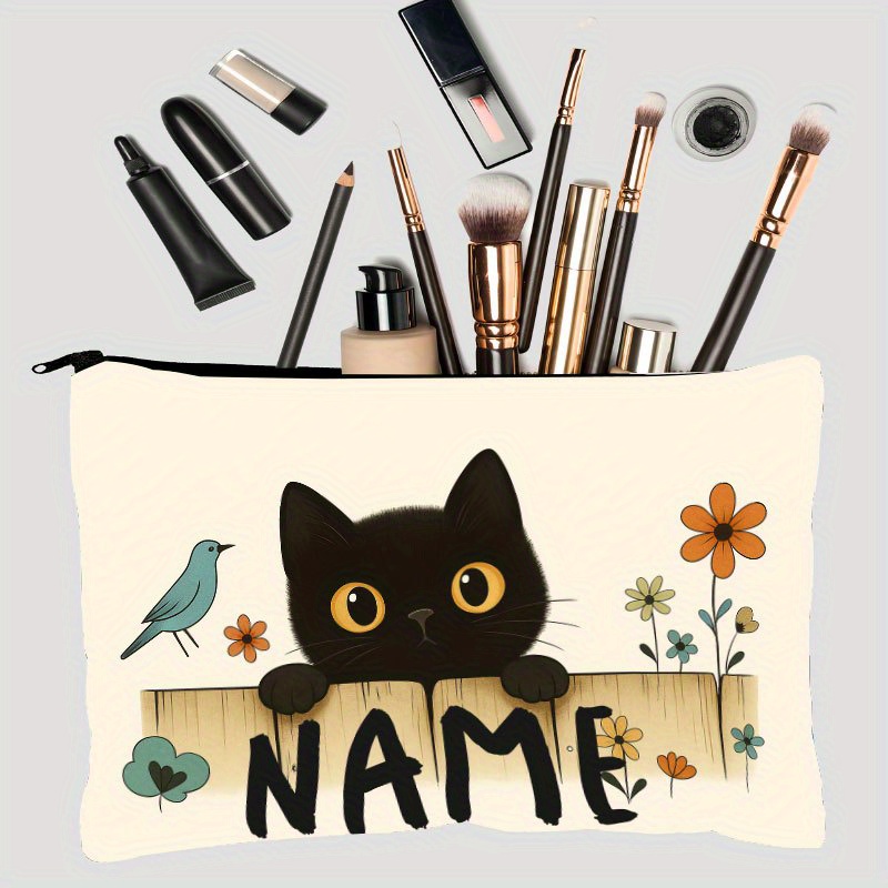 Personalized Makeup Bag with N - огляд і ціна Embroidery Name Designs