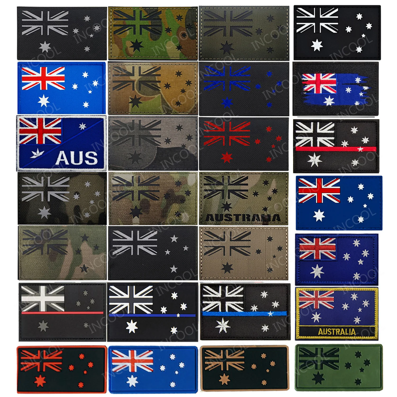 Australia Flag IR Reflective P - огляд і ціна Embroidery Uk