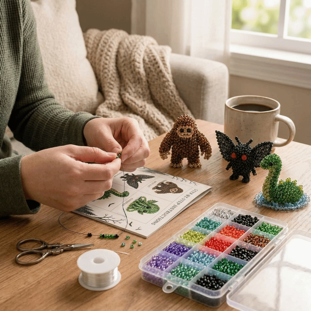 Handmade DIY Animal Bead Embro - огляд і ціна Embroidery Kit Set