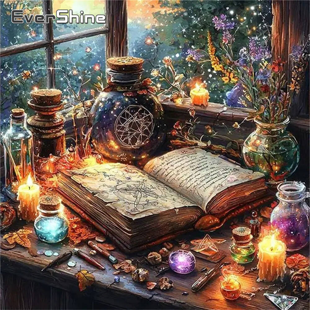 Evershine DIY Full Square Roun - огляд і ціна Embroidery Journal Book