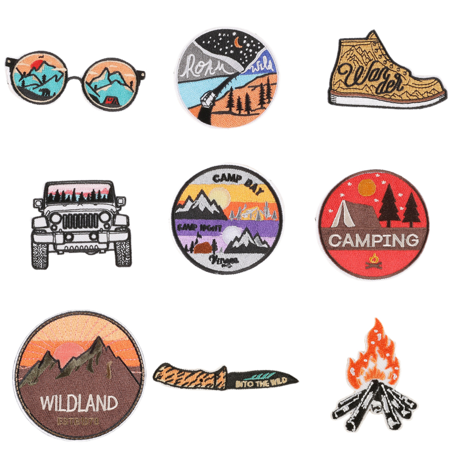 Embroidery Patches Iron-on Sew - огляд і ціна Embroidery Australia