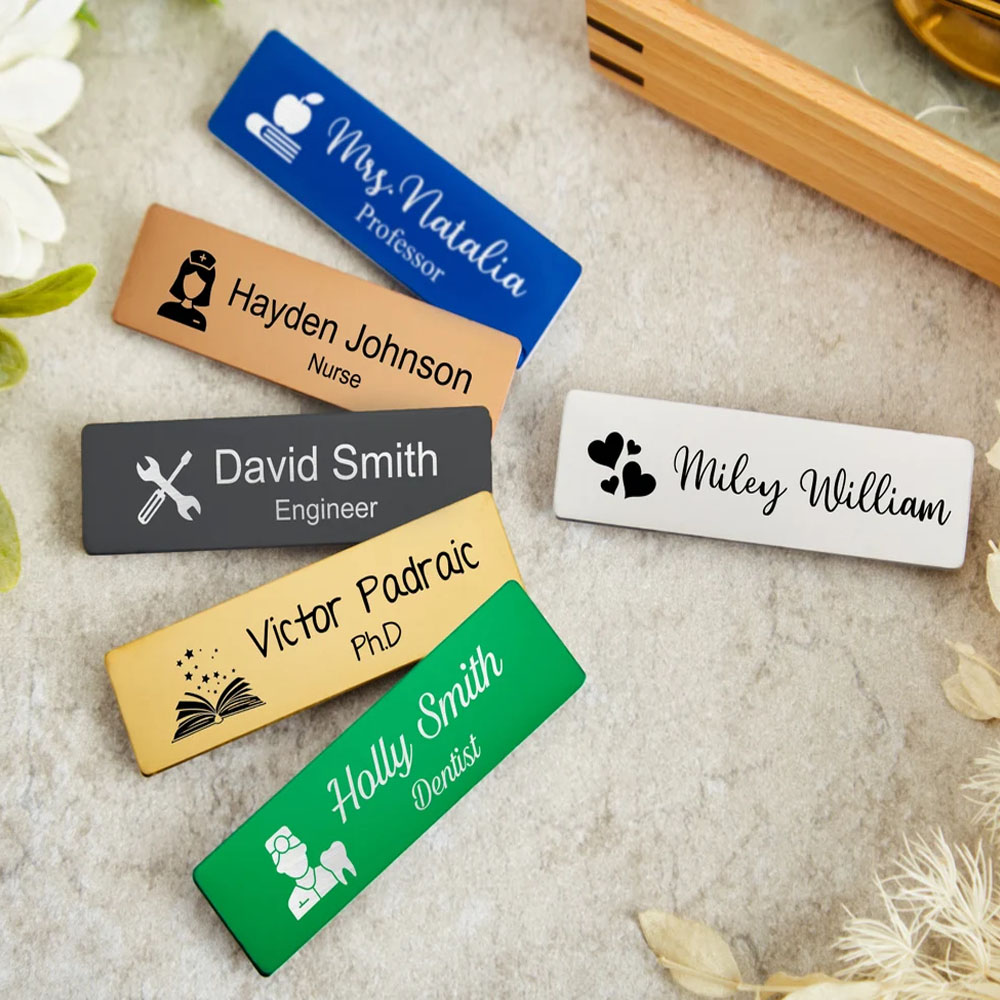 Customized Personalized Metal  - огляд і ціна Embroidery Texture