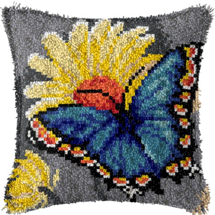 Smyrna Flower Latch Hook Kit M - огляд і ціна Embroidery Paper