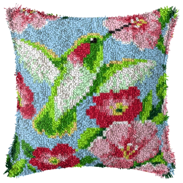 Smyrna Flower Latch Hook Kit M - огляд і ціна Embroidery Paper