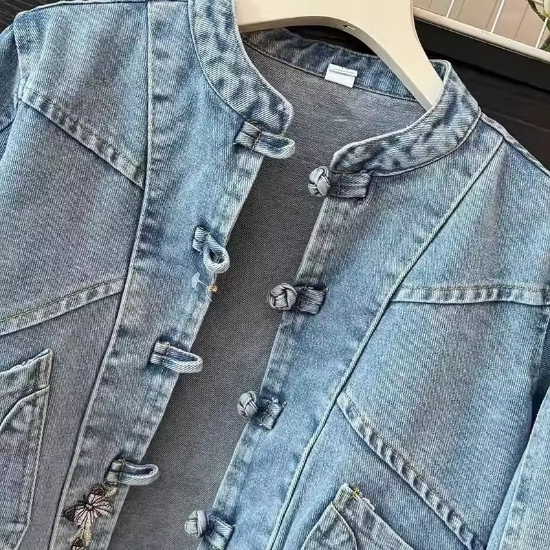 2025 Spring Autumn New Fashion - огляд і ціна Embroidery Jacket Jeans