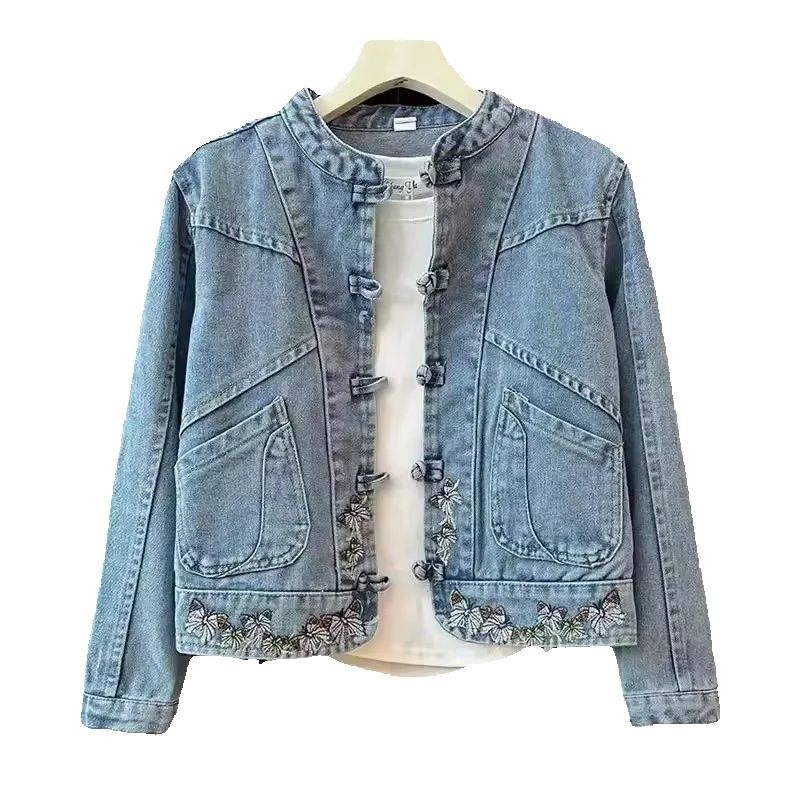 2025 Spring Autumn New Fashion - огляд і ціна Embroidery Jacket Jeans