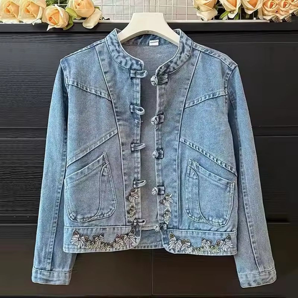 2025 Spring Autumn New Fashion - огляд і ціна Embroidery Jacket Jeans