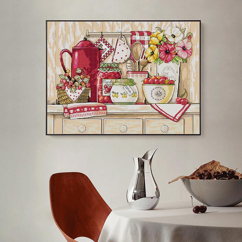 Cozy kitchen Counted and stamp - огляд і ціна Embroidery Kitchen