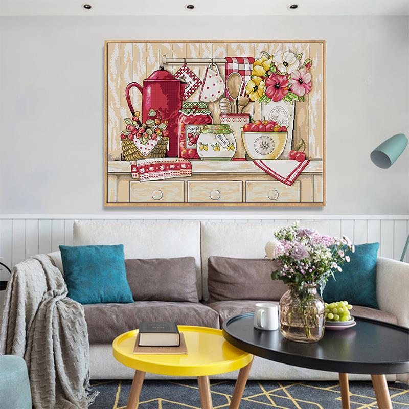 Cozy kitchen Counted and stamp - огляд і ціна Embroidery Kitchen