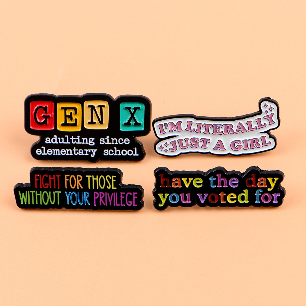 English Quote Brooch Pin Fashi - огляд і ціна Embroidery Icon