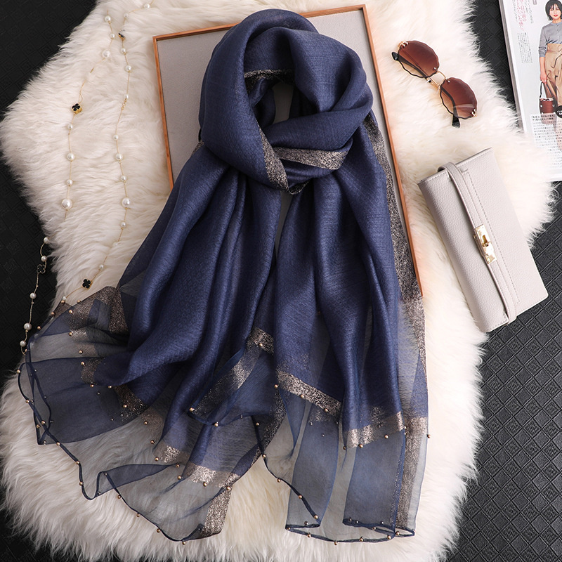 2024 Luxury 100% Silk Shawl Sc - огляд і ціна Embroidery Shawl