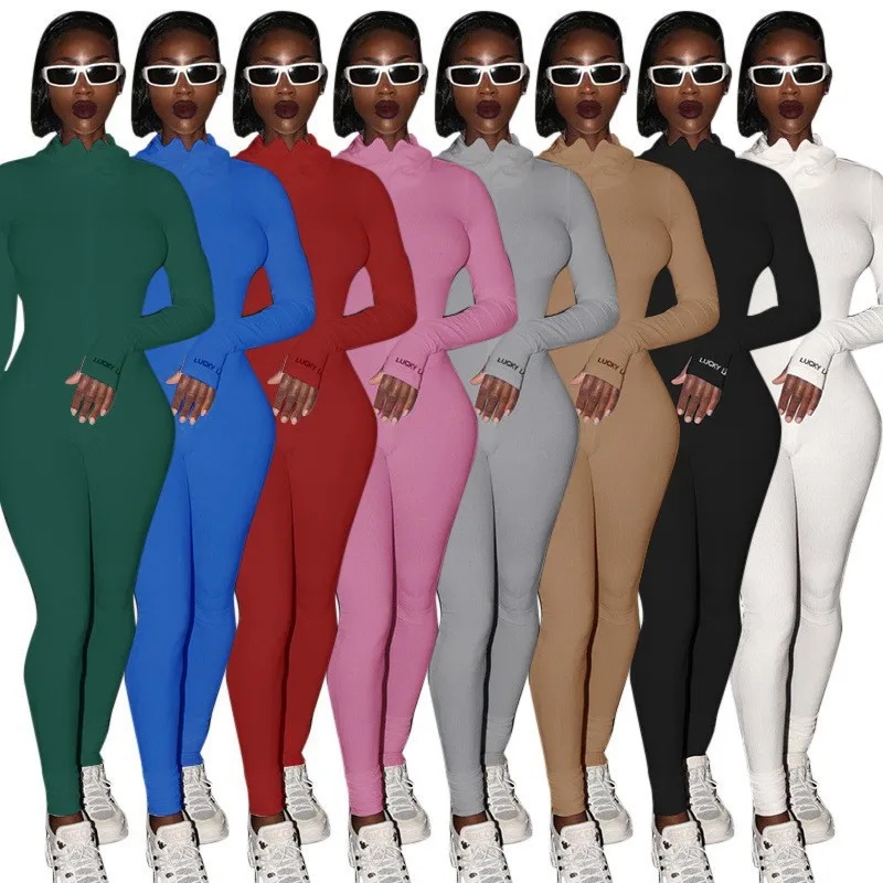 Zipper Jumpsuit Women Embroide - огляд і ціна Embroidery Font