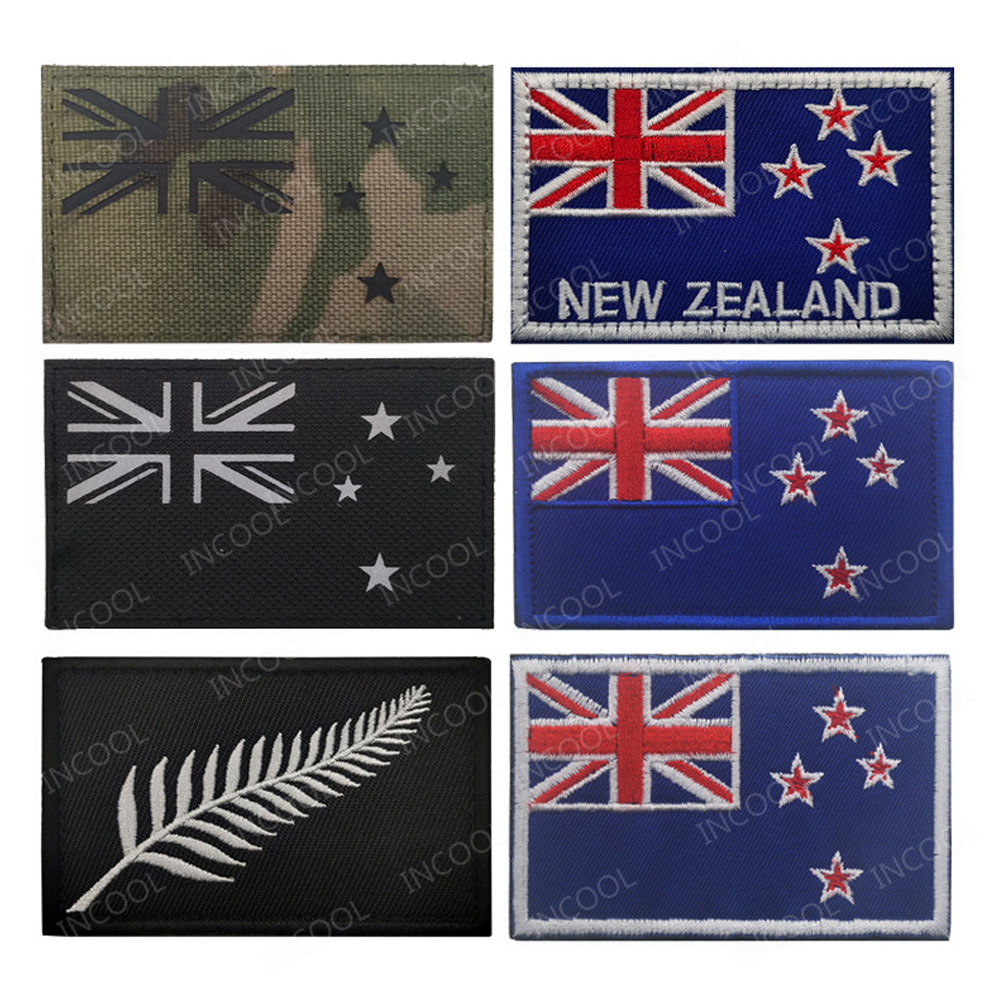 Embroidered Flag Patches New Z - огляд і ціна Embroidery Uk