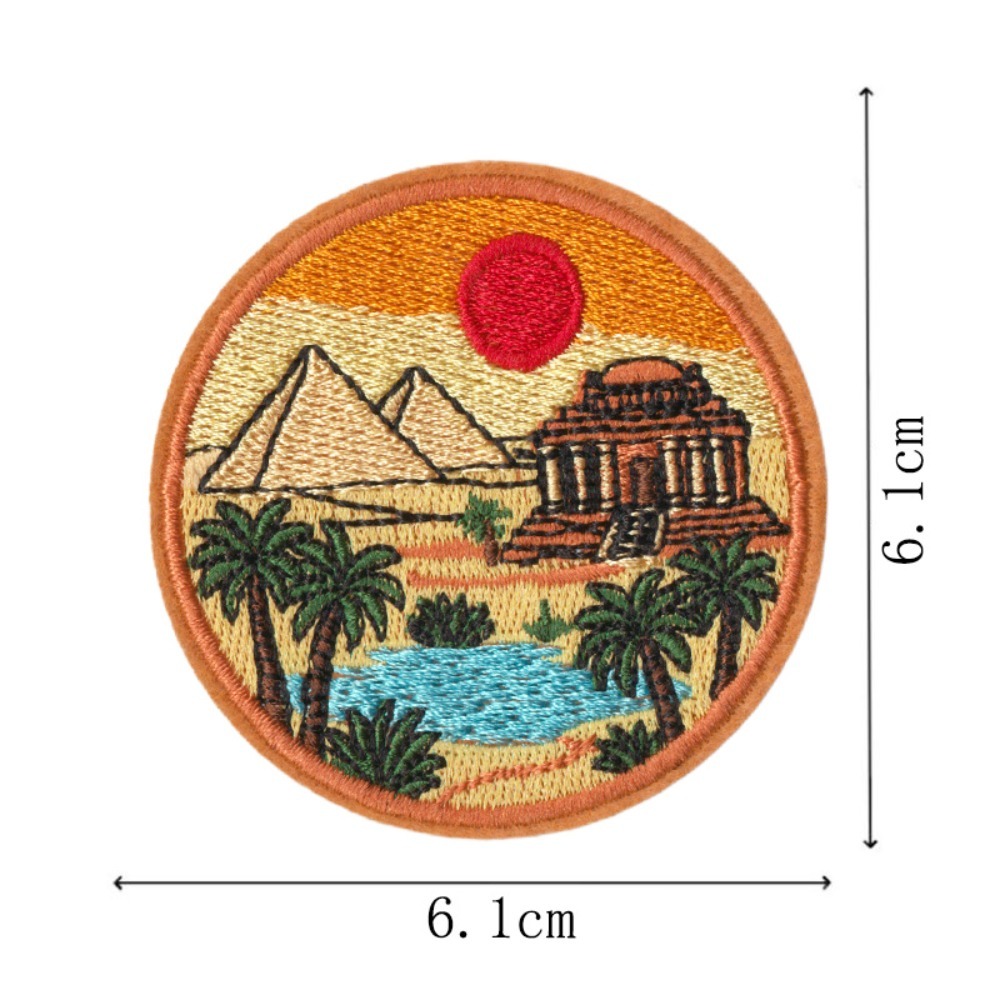 City Landmark Pattern Embroide - огляд і ціна Embroidery Australia