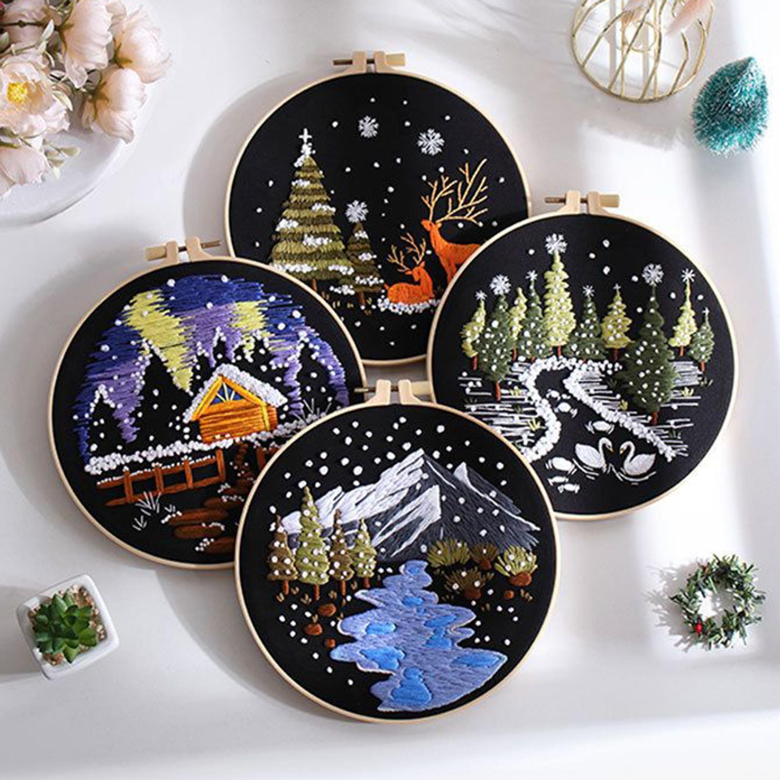 Christmas Embroidery Kit Easy  - огляд і ціна Embroidery Kitchen