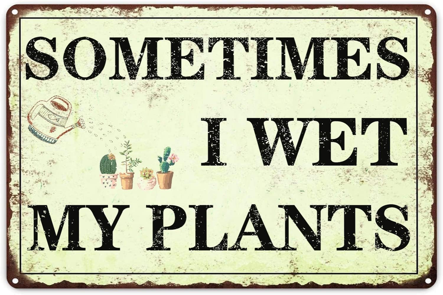 Funny Garden Decor Sometimes I - огляд і ціна Embroidery Wall Art