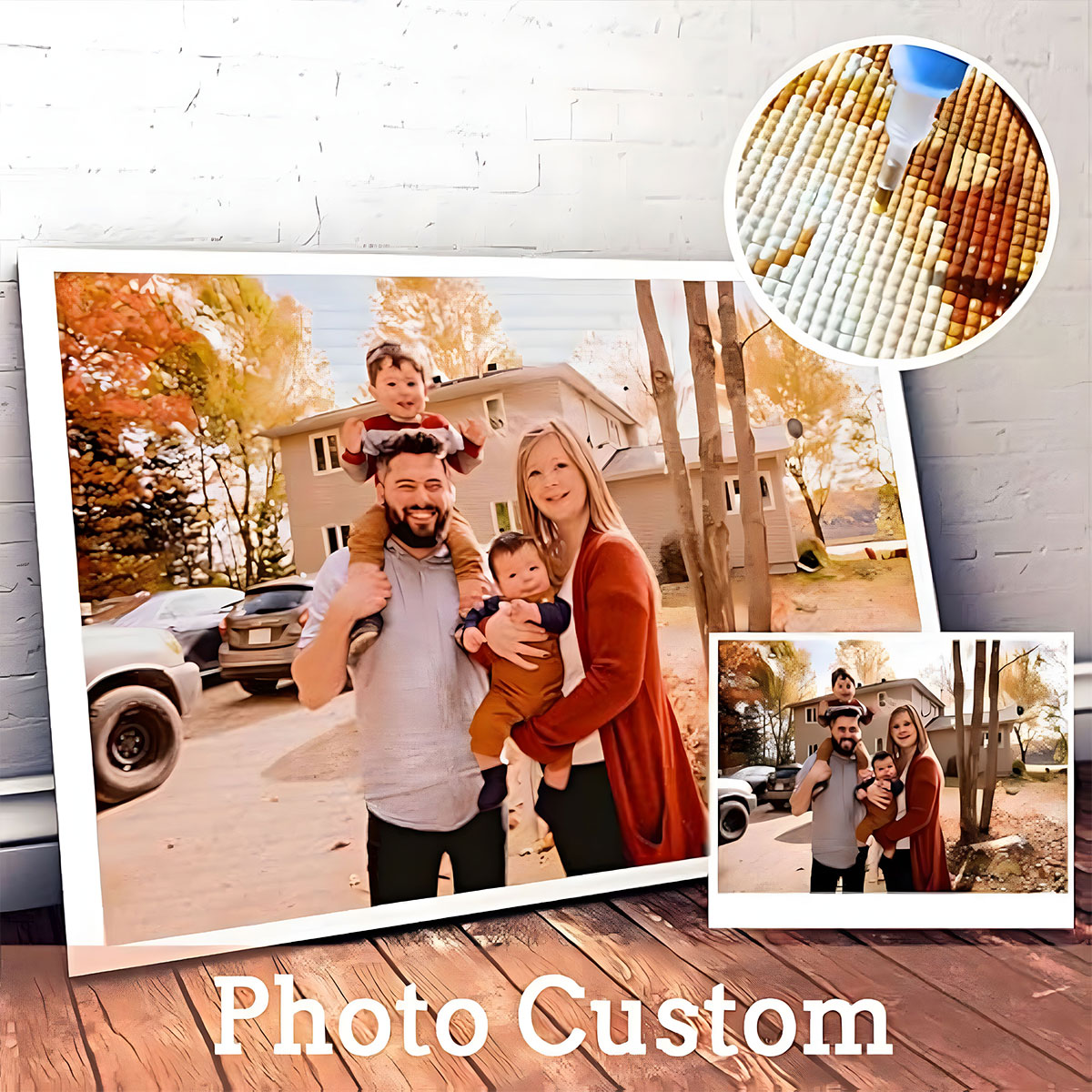 Personalized Custom Photo Diam - огляд і ціна Embroidery Kit Set
