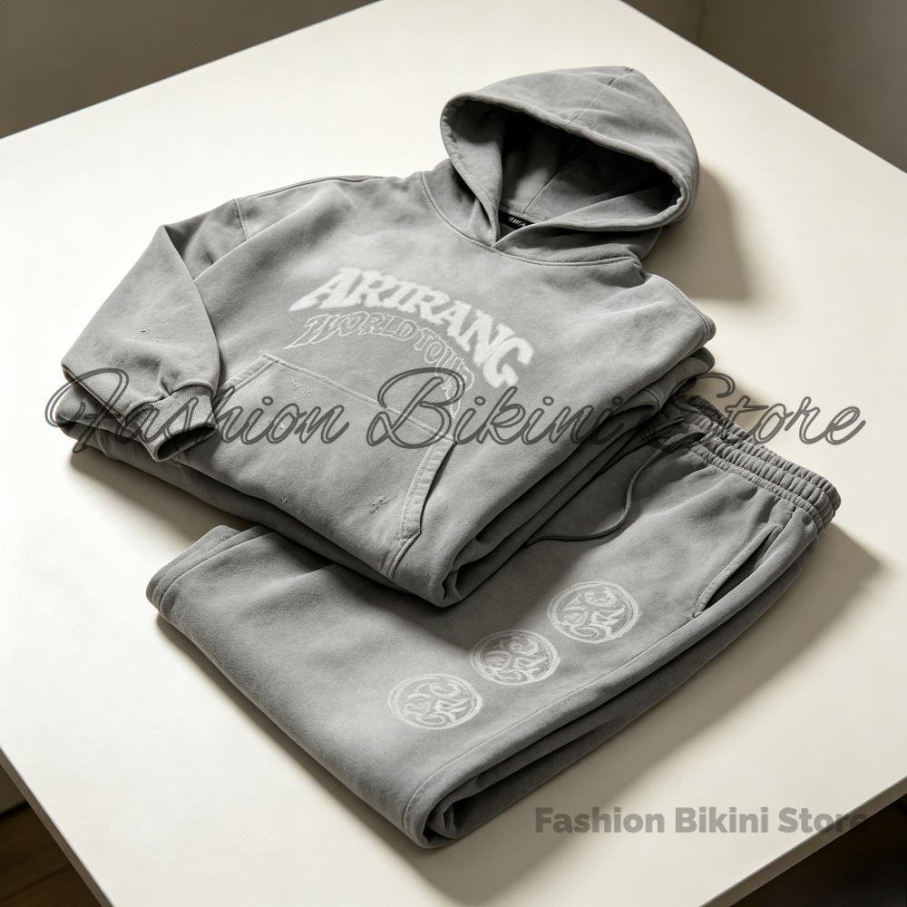 NEW Washed Grey Retro Hoodie 3 - огляд і ціна Embroidery Class