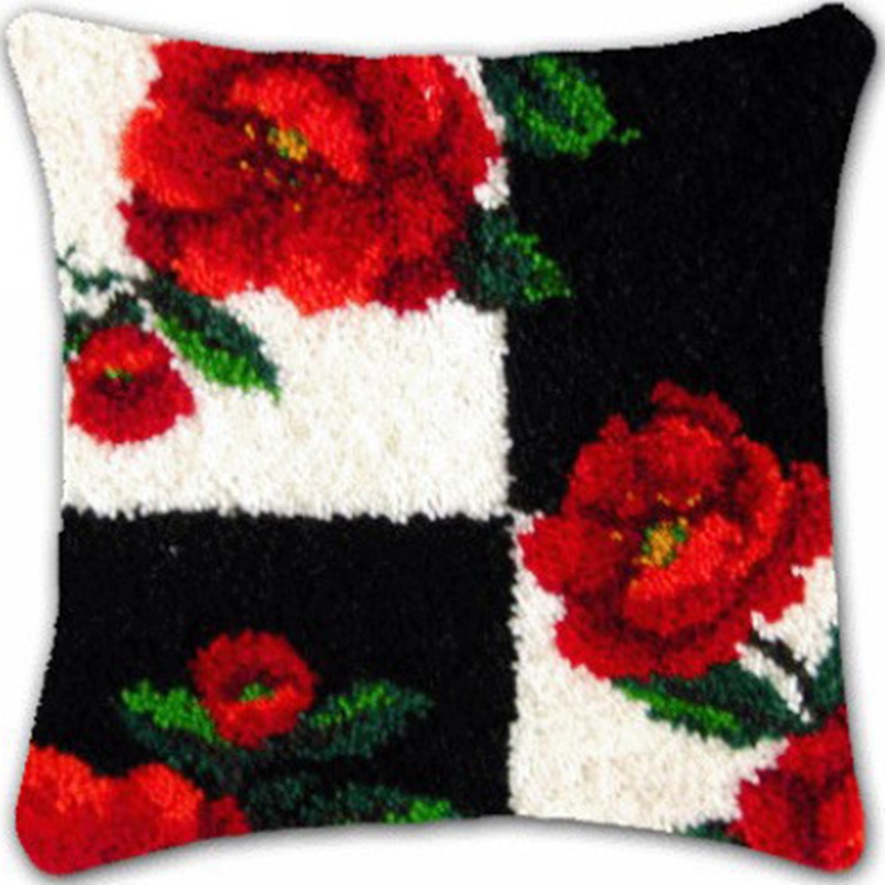 Flowers Plant Latch Hook Kit K - огляд і ціна Embroidery Paper