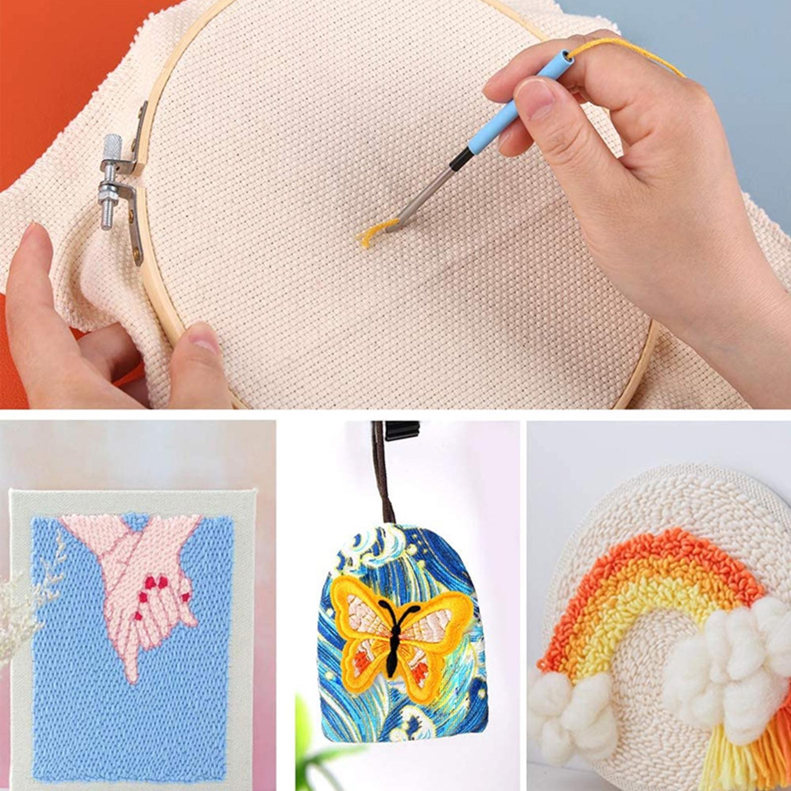 Punch Needle Embroidery Kit wi - огляд і ціна Embroidery Kit Set
