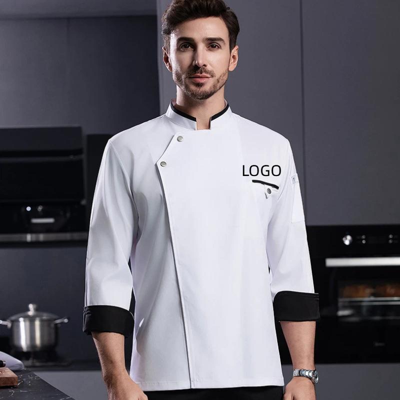 Chef Uniform Work Clothes Long - огляд і ціна Embroidery Kitchen