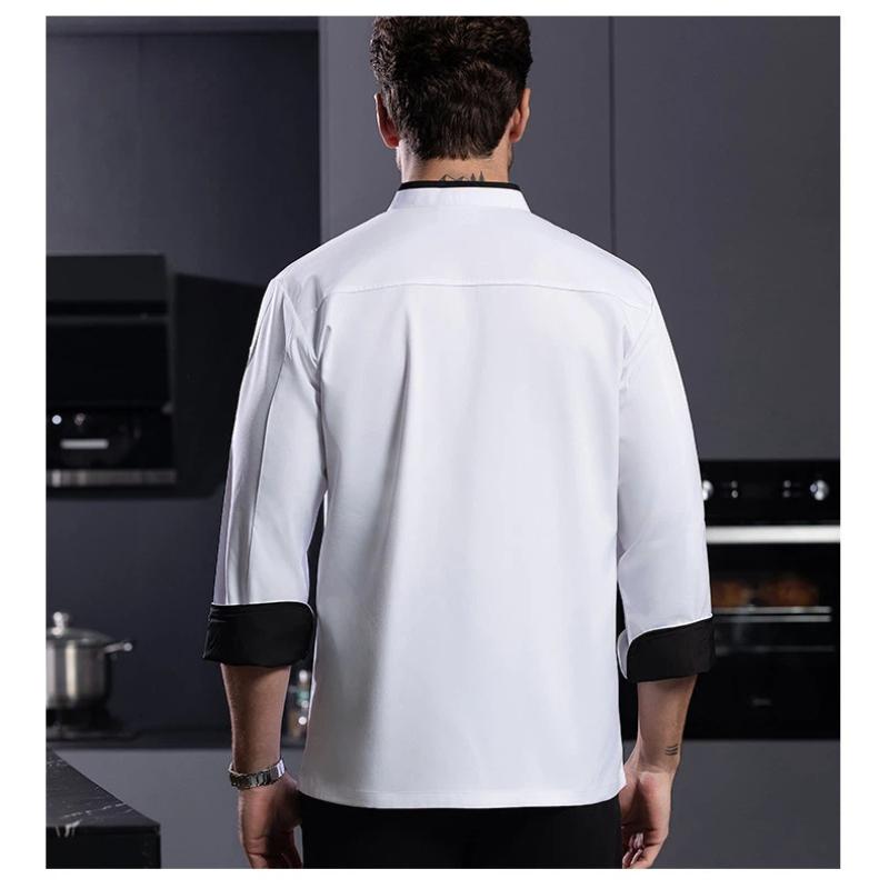 Chef Uniform Work Clothes Long - огляд і ціна Embroidery Kitchen
