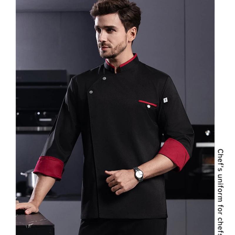 Chef Uniform Work Clothes Long - огляд і ціна Embroidery Kitchen